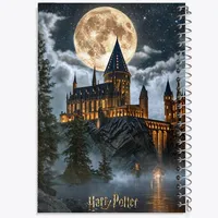 دفتر مشق 100 برگ خندالو طرح هاگوارتز هری پاتر (Harry Potter) کد F8825