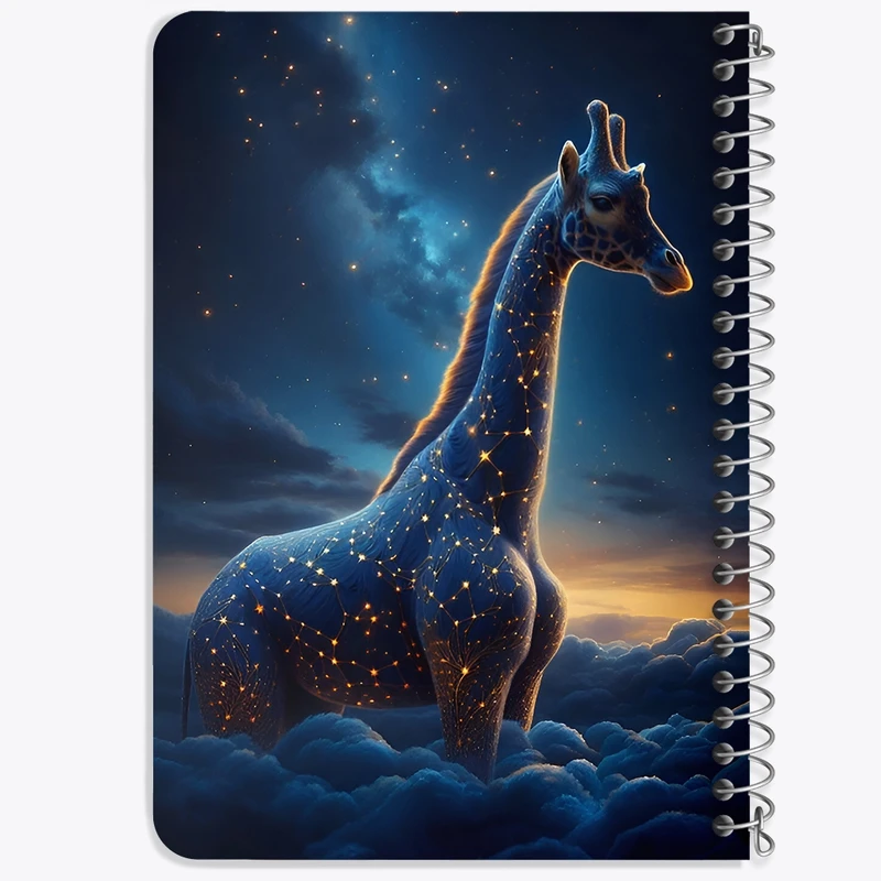 دفتر یادداشت 50 برگ خندالو طرح زرافه کد F9154