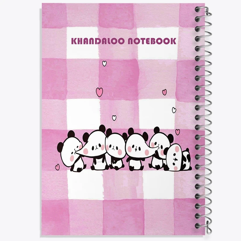 دفتر لیست خرید 50 برگ خندالو طرح پانداهای کیوت کد N6319