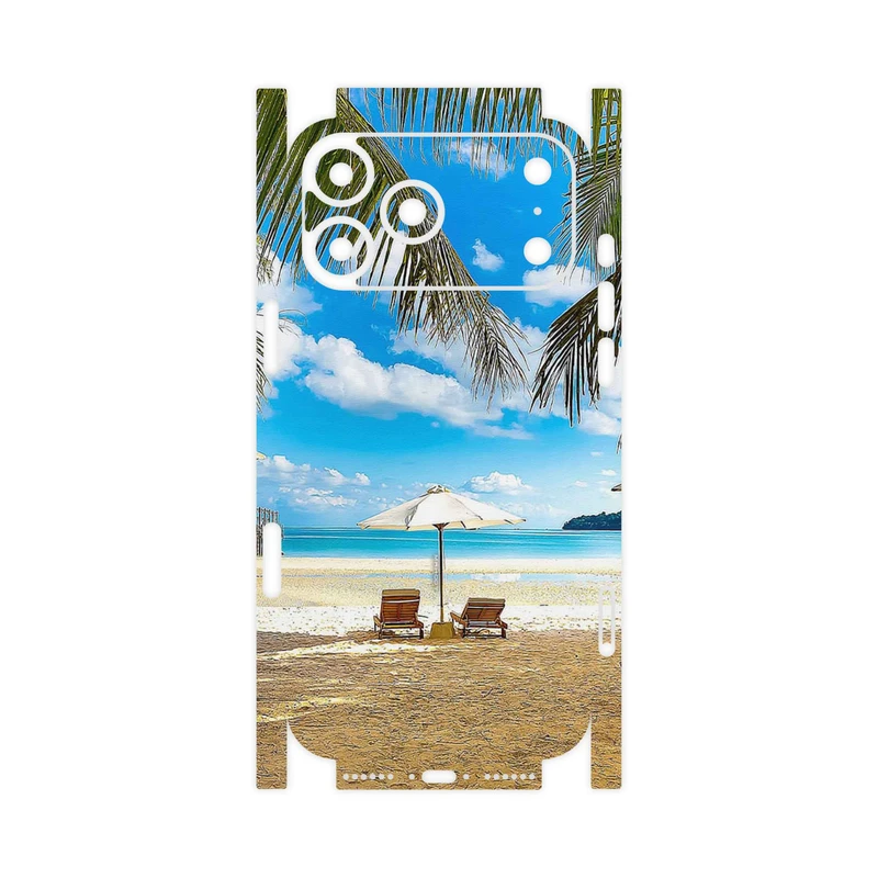 برچسب پوششی ماهوت مدل Beach-FullSkin مناسب برای گوشی موبایل اپل iPhone 17 Pro Max