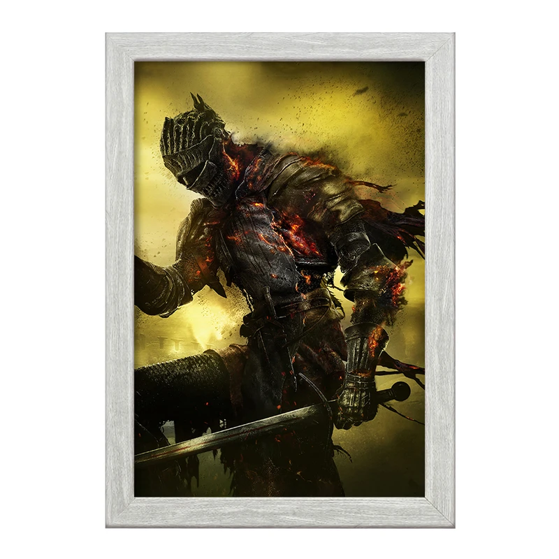 تابلو خندالو طرح کاور رسمی دارک سولز کد 30675