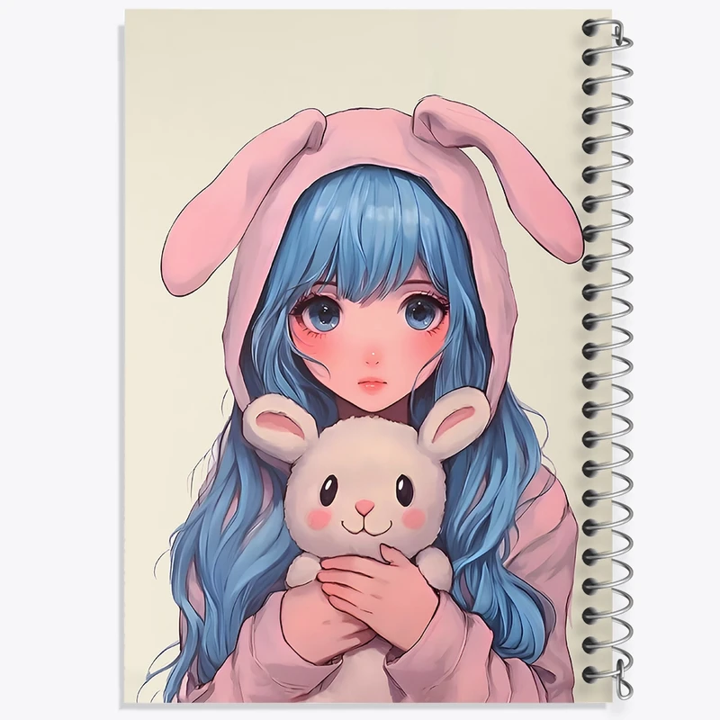 دفتر لیست خرید 50 برگ خندالو طرح دخترانه بامزه کد N6713