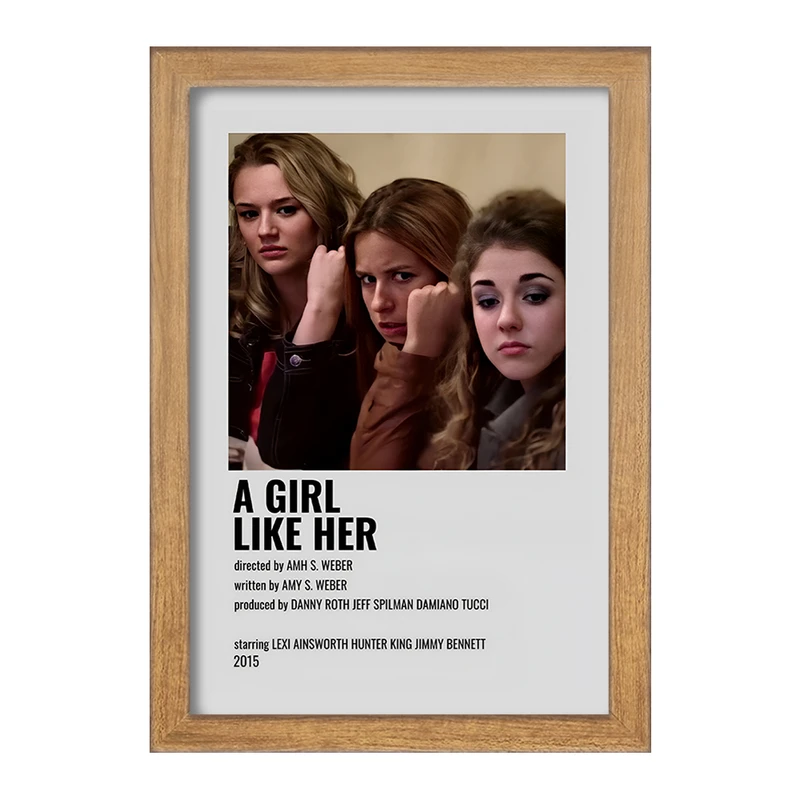 تابلو خندالو طرح A Girl Like Her کد F12930