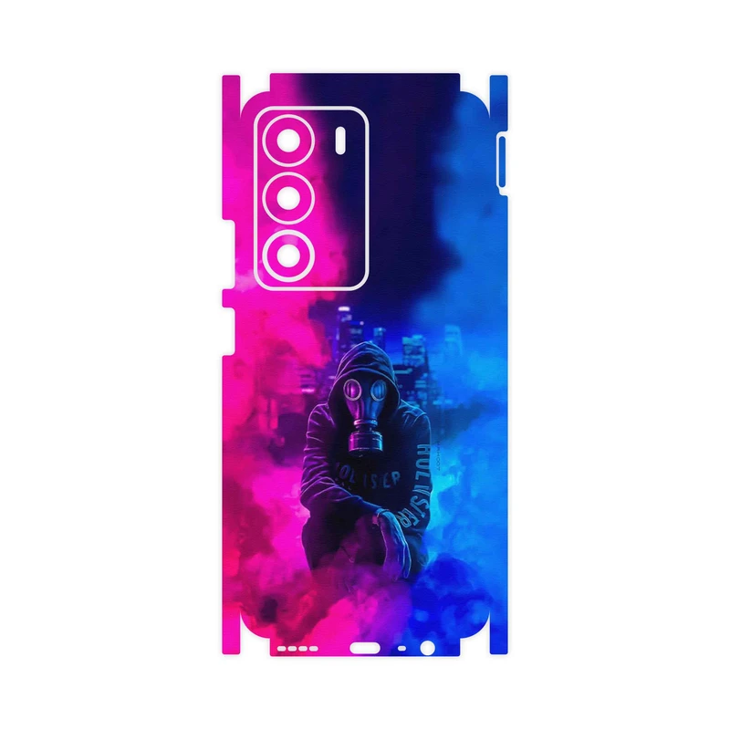 برچسب پوششی ماهوت مدل Smoke Rainbow Digital Art 2-FullSkin مناسب برای گوشی موبایل ریلمی C71