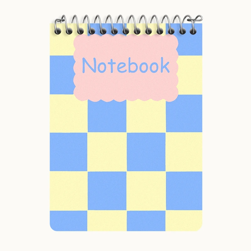 دفتر یادداشت 50 برگ خندالو طرح شطرنجی کد N6666