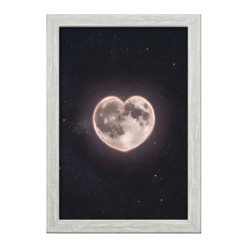 تابلو خندالو طرح ماه (Moon) کد F9470