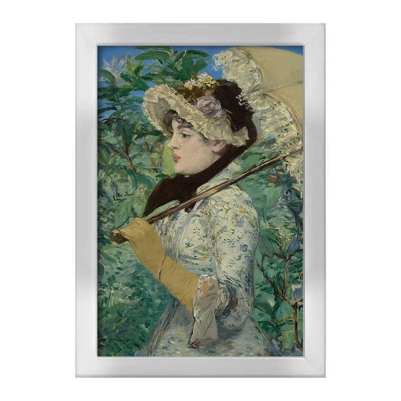 تابلو خندالو طرح نقاشی بهار اثر ادوار مانه کد F12417