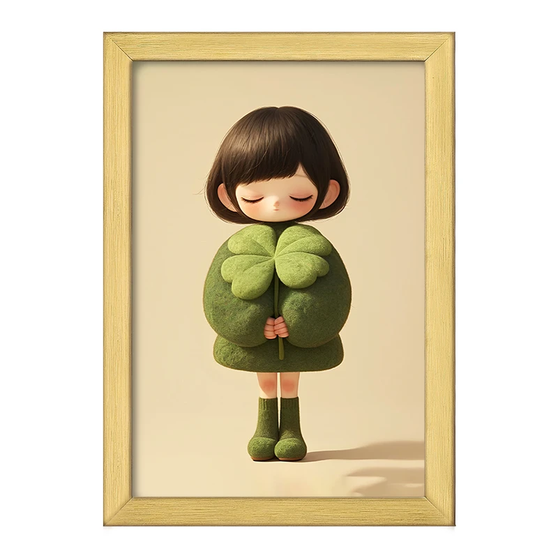 تابلو خندالو طرح دخترانه کیوت کد F5155