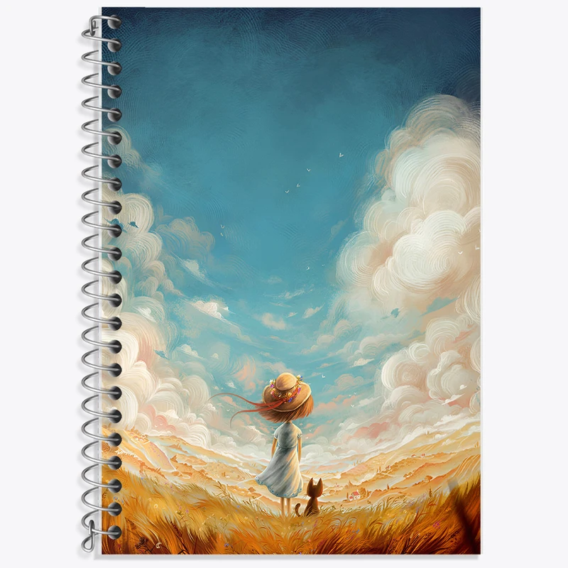 دفتر نت موسیقی 50 برگ خندالو طرح دخترانه کد F9356