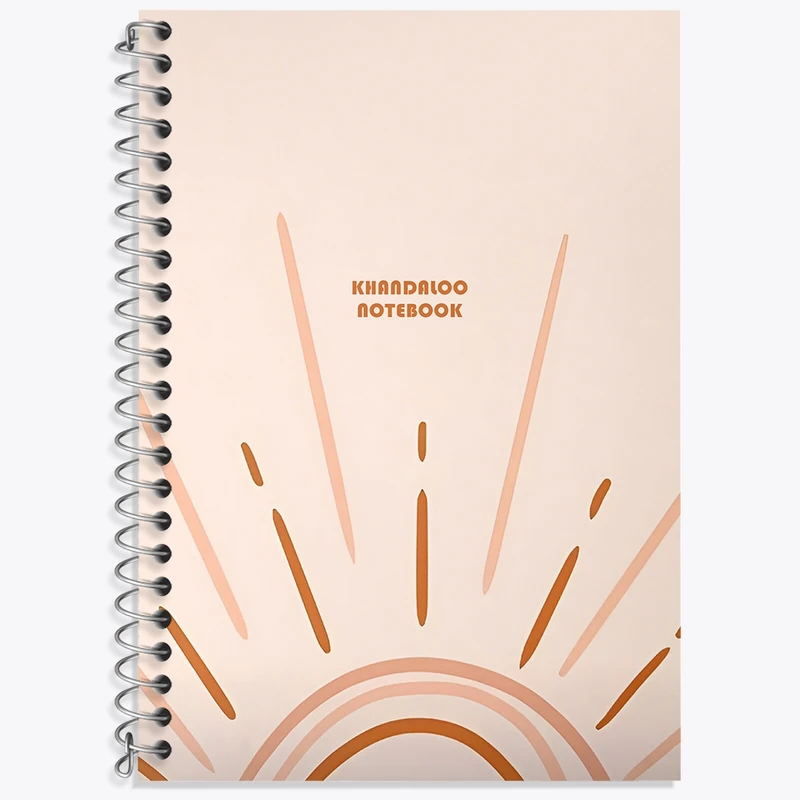 دفتر لغت 50 برگ خندالو طرح مدرن کد N8651