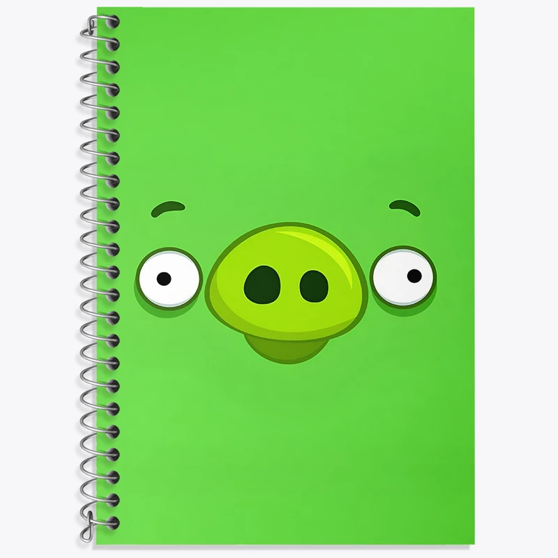 دفتر نت موسیقی 50 برگ خندالو طرح پرندگان خشمگین کد F3309