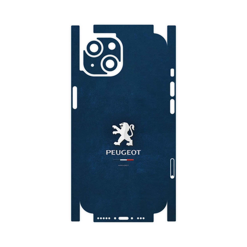 برچسب پوششی ماهوت مدل Peugeot_Logo-FullSkin مناسب برای گوشی موبایل اپل iPhone 14