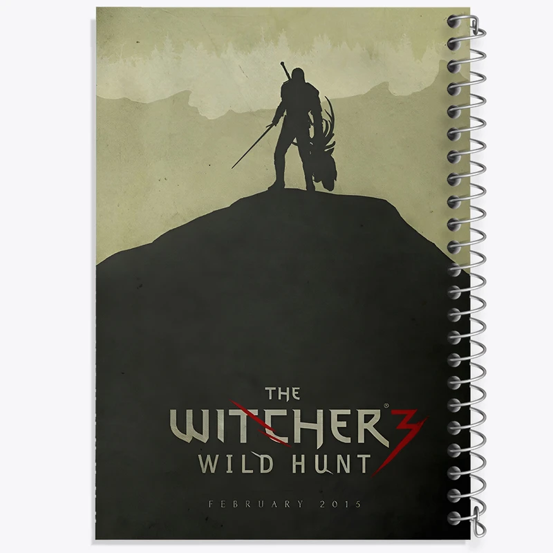 دفتر نقاشی 50 برگ خندالو طرح ویچر (The Witcher) کد F13608