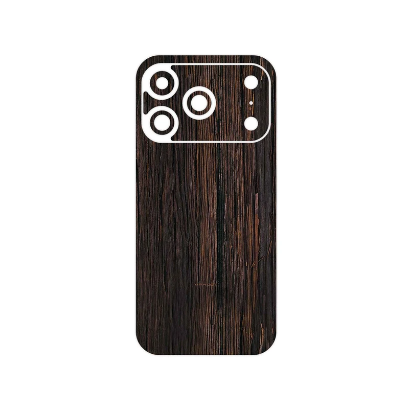 برچسب پوششی ماهوت مدل Burned_Wood مناسب برای گوشی موبایل اپل iPhone 17 Pro