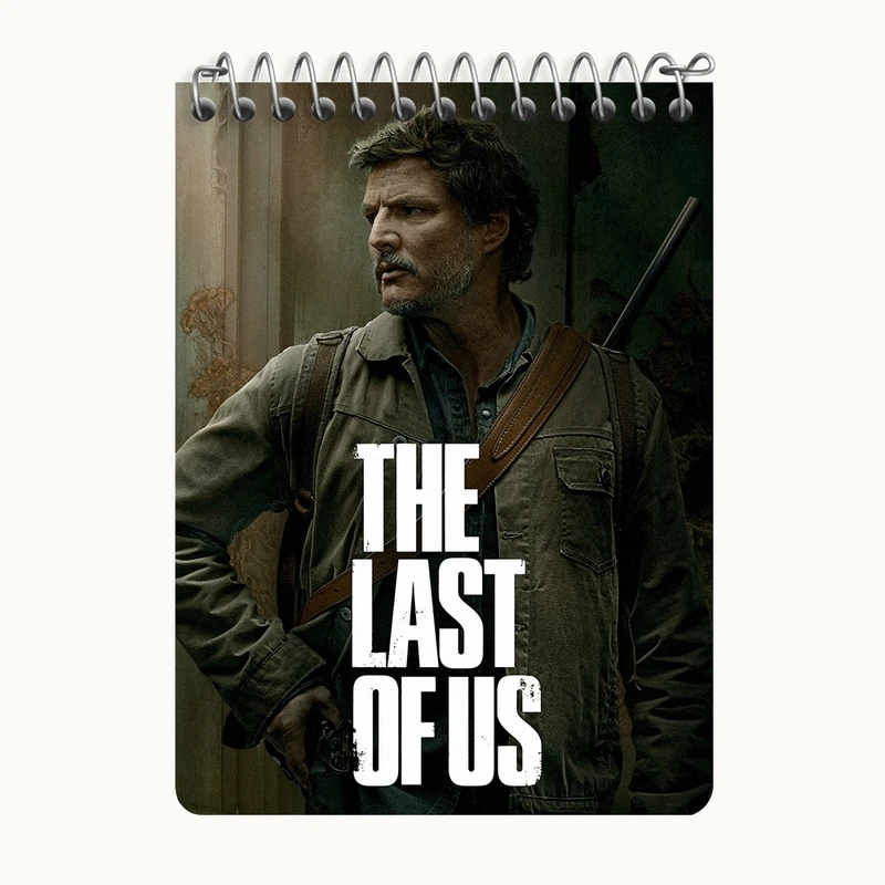 دفتر یادداشت 50 برگ خندالو طرح (The Last Of Us) آخرین بازمانده از ما کد N9340