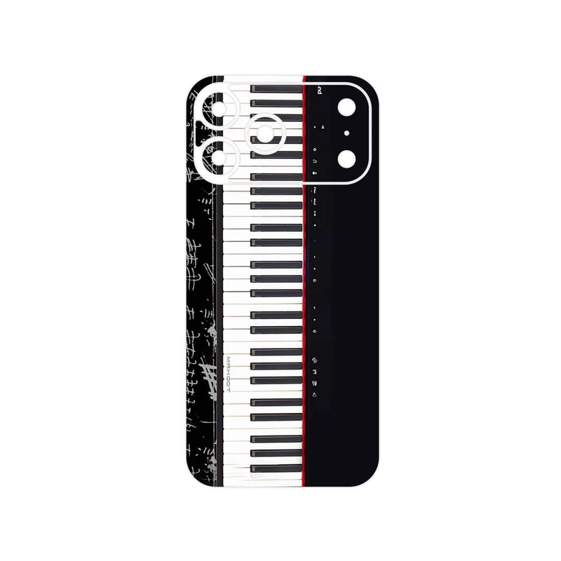 برچسب پوششی ماهوت مدل Piano_Instrument مناسب برای گوشی موبایل اپل iPhone 17 Pro Max