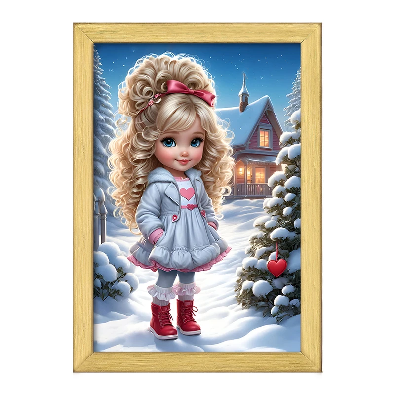 تابلو خندالو طرح دخترانه کیوت کد F6758