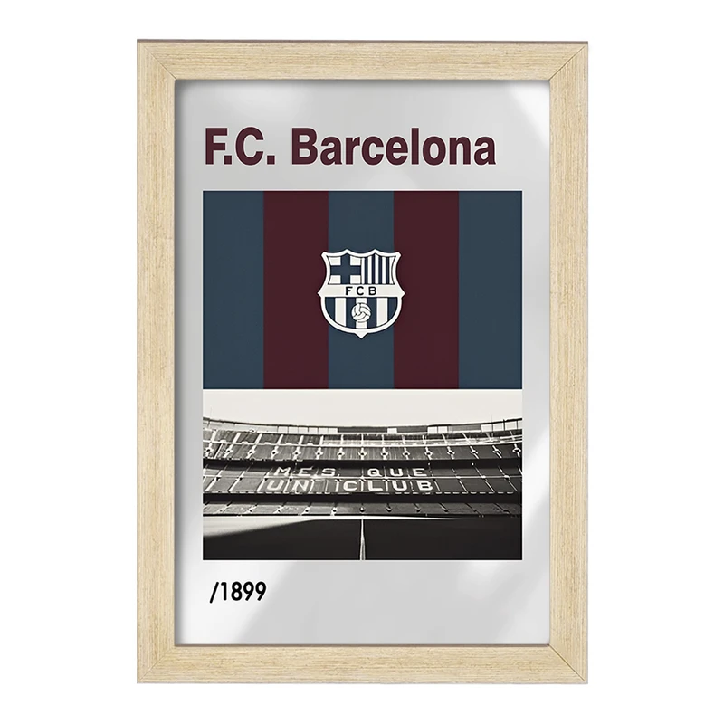 تابلو خندالو طرح بارسلونا (Barcelona) کد F13870