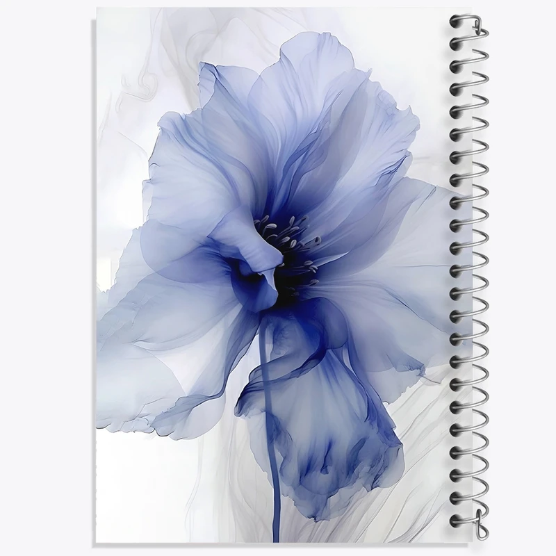 دفتر طراحی 50 برگ خندالو طرح گل مینیمال کد N5874