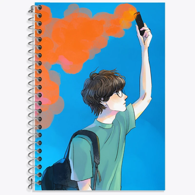 دفتر لغت 50 برگ خندالو طرح پسرانه کد F9338