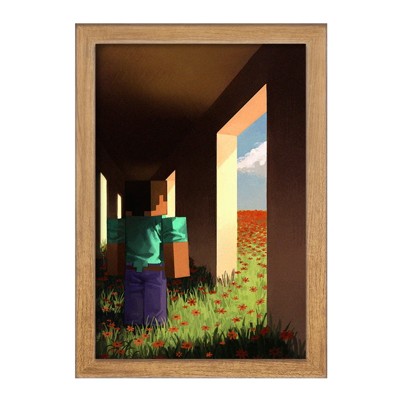 تابلو خندالو طرح ماینکرافت (Minecraft) کد F14061