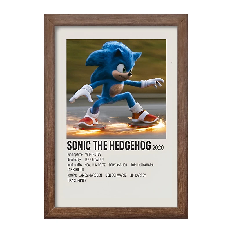 تابلو خندالو طرح سونیک (Sonic) کد F13219