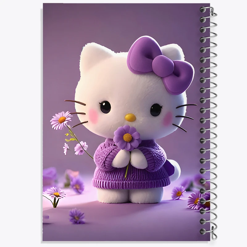 دفتر نقاشی 50 برگ خندالو طرح هلو کیتی کد F9188