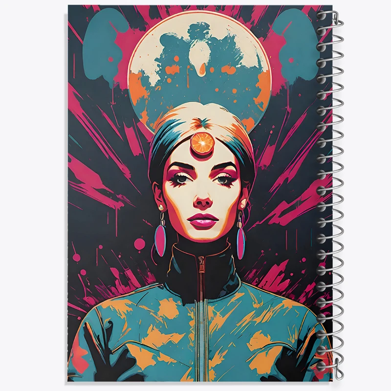 دفتر نقاشی 50 برگ خندالو طرح دخترانه کد F4778