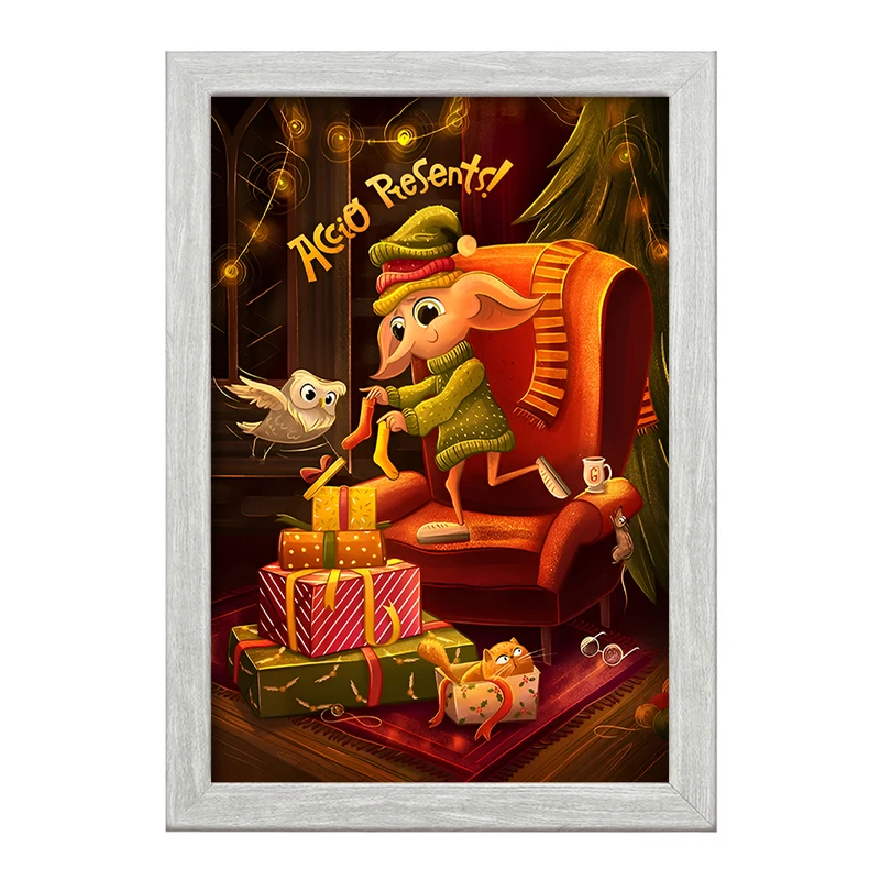 تابلو خندالو طرح دابی هری پاتر (Harry Potter) کد F12692