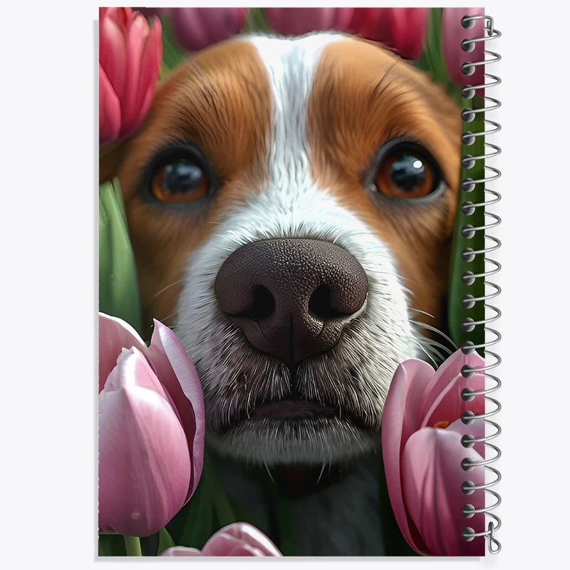 دفتر طراحی 50 برگ خندالو طرح سگ کد F12781