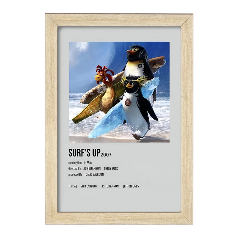 تابلو خندالو طرح موج سواری (Surf's Up) کد F13214