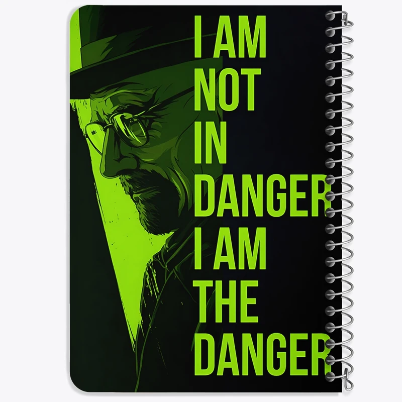 دفتر یادداشت 50 برگ خندالو طرح بریکینگ بد (Breaking Bad) کد F10185