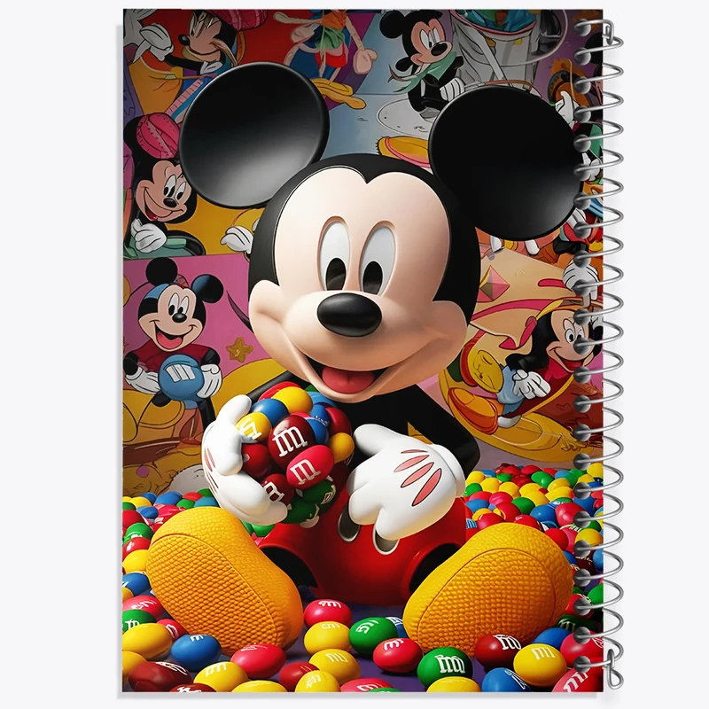 دفتر مشق 100 برگ خندالو طرح میکی موس کد F4881