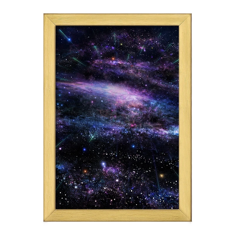تابلو خندالو طرح کهکشان و سیاره ها کد 25375