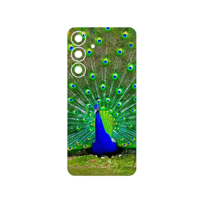 برچسب پوششی ماهوت مدل Peacock مناسب برای گوشی موبایل سامسونگ Galaxy S25 FE