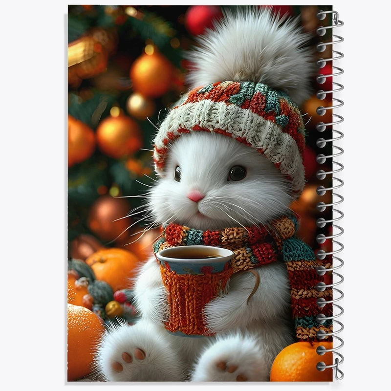 دفتر شطرنجی 50 برگ خندالو طرح خرگوش کیوت کد F9476