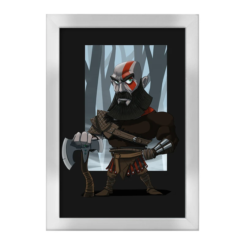 تابلو خندالو طرح بازی گاد آف وار God Of War کد 28627