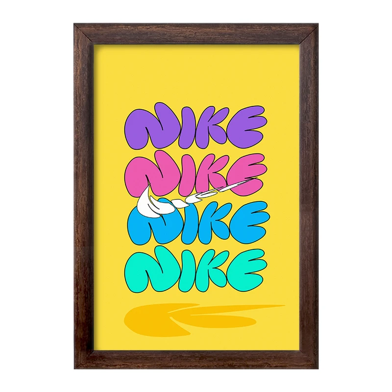 تابلو خندالو طرح نایک (Nike) کد F9730