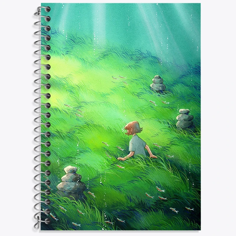 دفتر لغت 50 برگ خندالو طرح فانتزی کد N8822