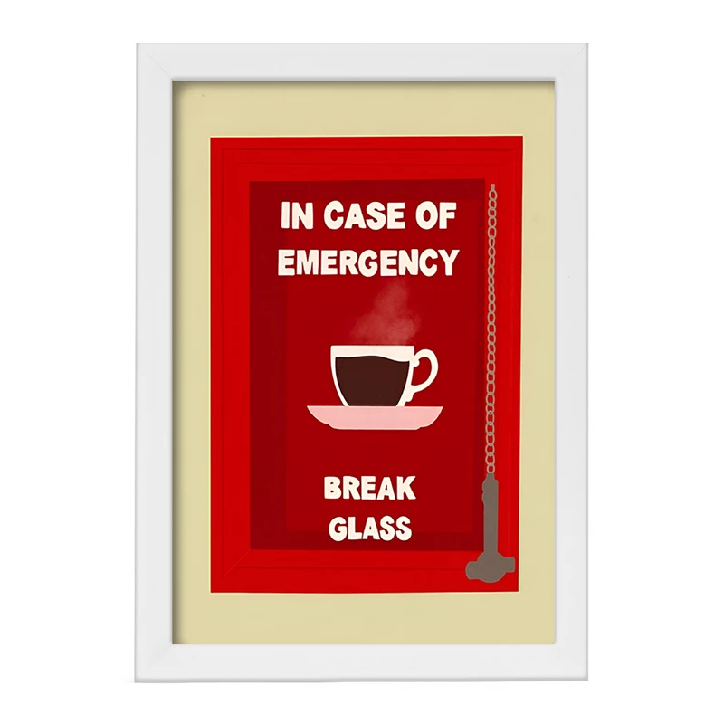 تابلو خندالو طرح قهوه (COFFEE) کد F14154