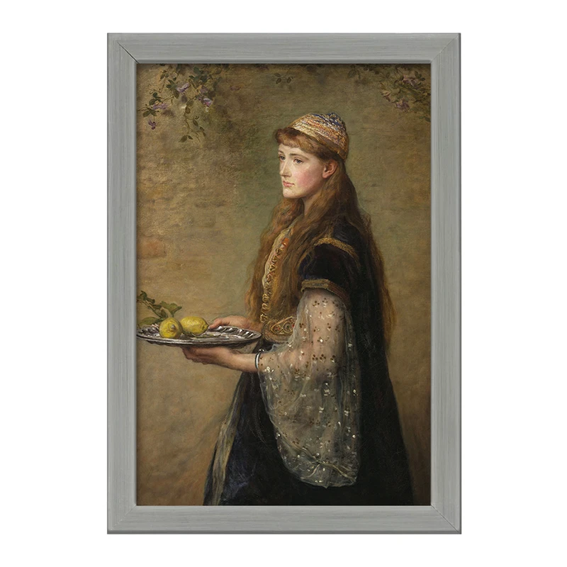 تابلو خندالو طرح نقاشی اسیر اثر جان اورت میلی کد F12357