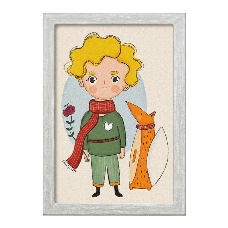 تابلو خندالو طرح شازده کوچولو کد 25795