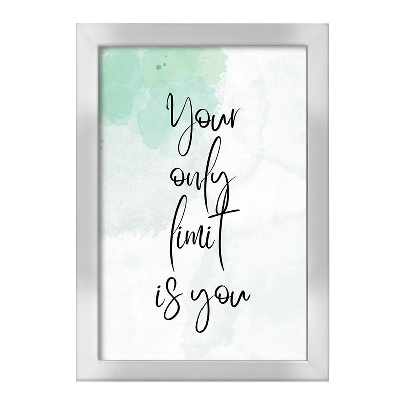 تابلو خندالو طرح Your Only Limit Is You کد F677