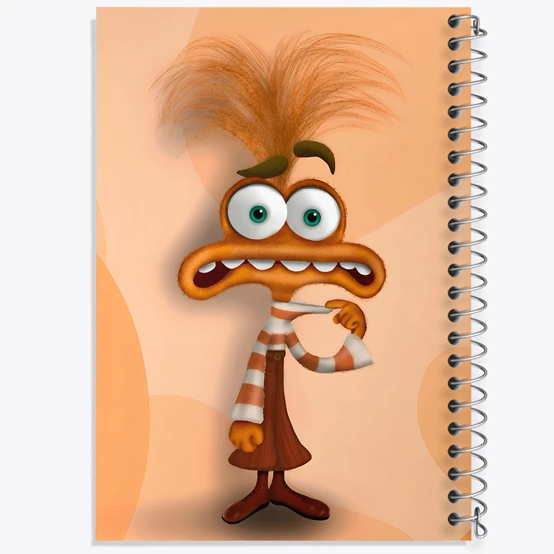 دفتر مشق 100 برگ خندالو طرح شخصیت اضطراب اینساید اوت کد F10520