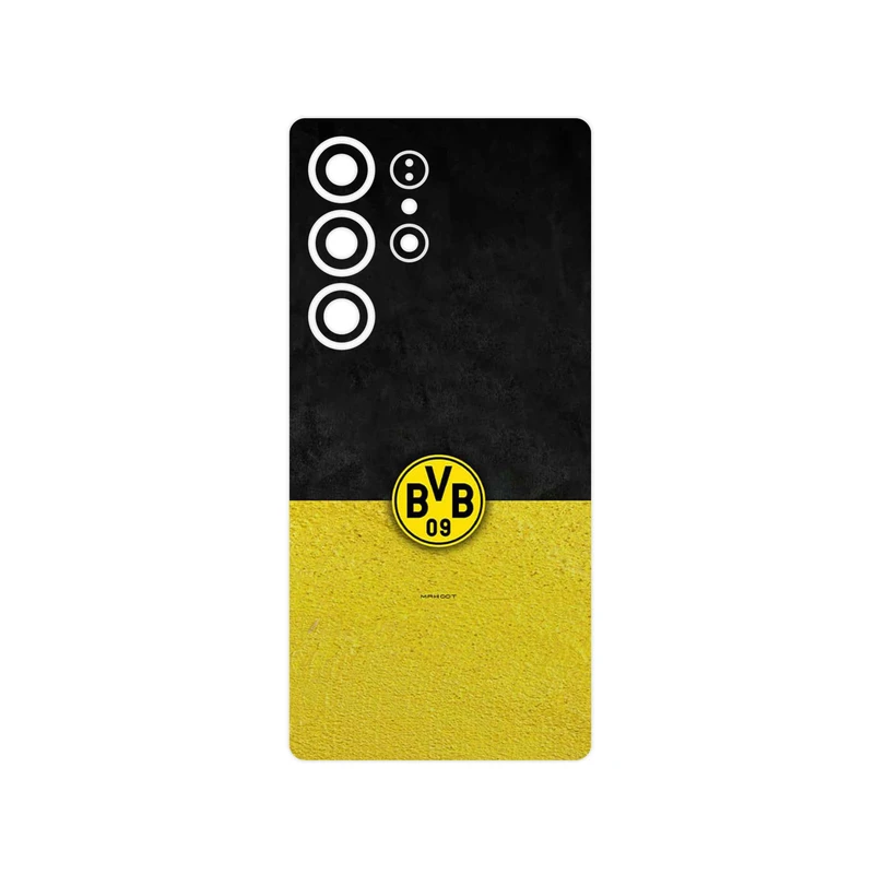برچسب پوششی ماهوت مدل Borussia Dortmund FC مناسب برای گوشی موبایل سامسونگ Galaxy S25 Ultra