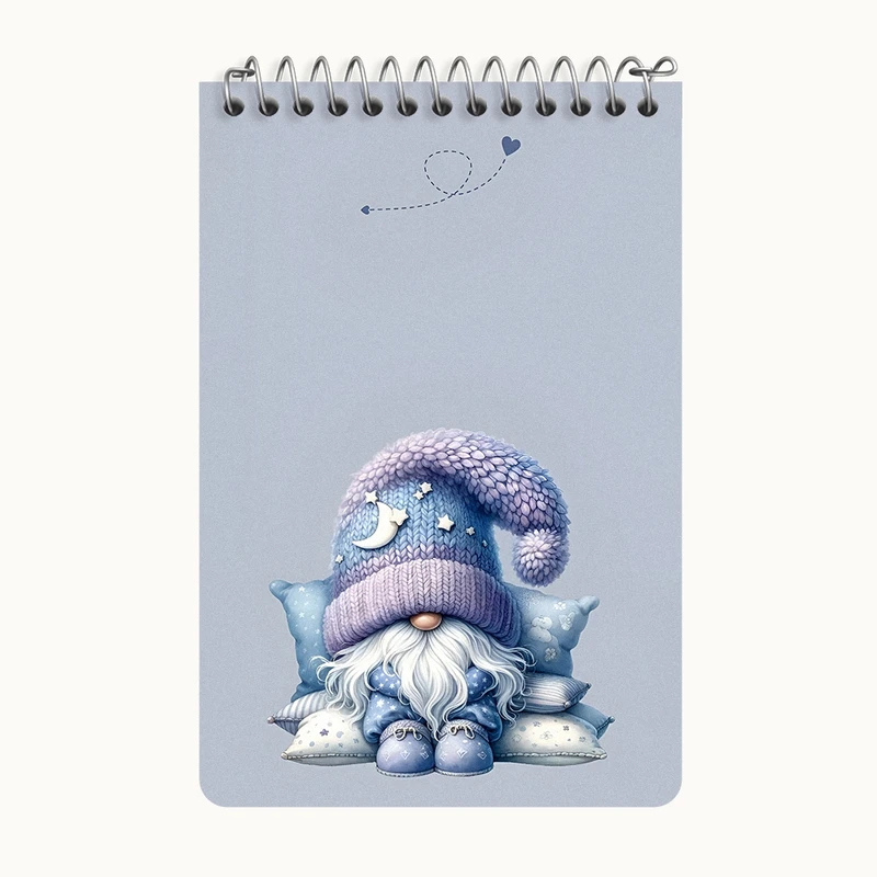 دفتر یادداشت 50 برگ خندالو طرح کوتوله ی خوابالو کد F5857