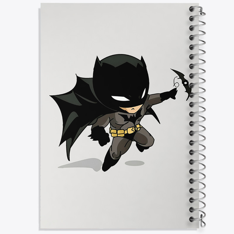 دفتر مشق 50 برگ خندالو طرح بتمن (Batman) کد F3969