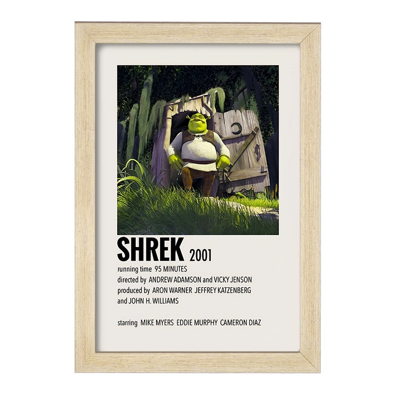 تابلو خندالو طرح شرک (Shrek) کد F13220