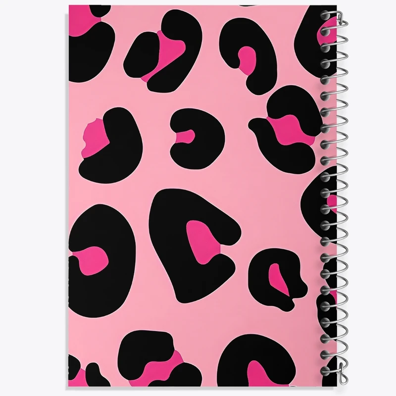 دفتر لیست خرید 50 برگ خندالو طرح پلنگی کد N8446