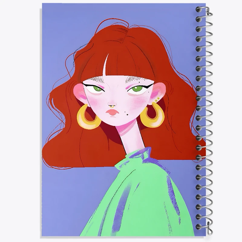 دفتر مشق 100 برگ خندالو طرح دخترانه کد F10964